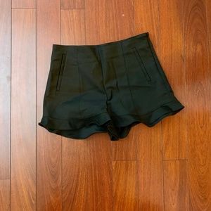 Black dress shorts